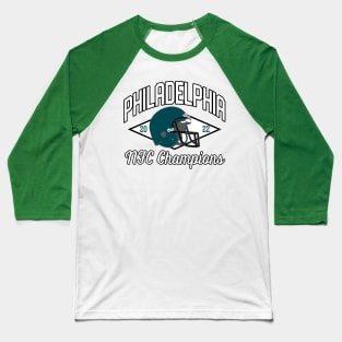 Philadelphia Eagles NFC Champions Baseball T-Shirt